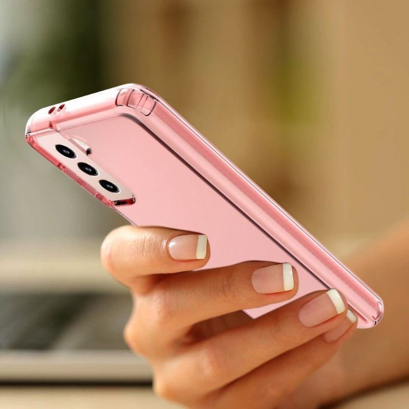 Futerały do Samsung Galaxy S21 5G Obrzeża Miękki Półprzezroczysty