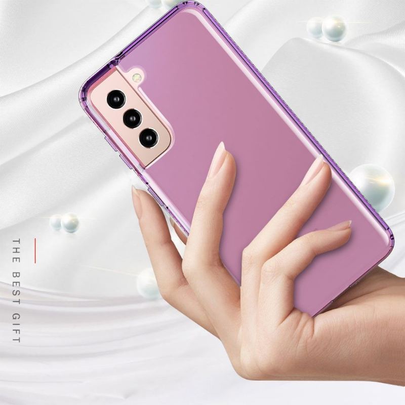 Futerały do Samsung Galaxy S21 5G Obrzeża Miękki Półprzezroczysty