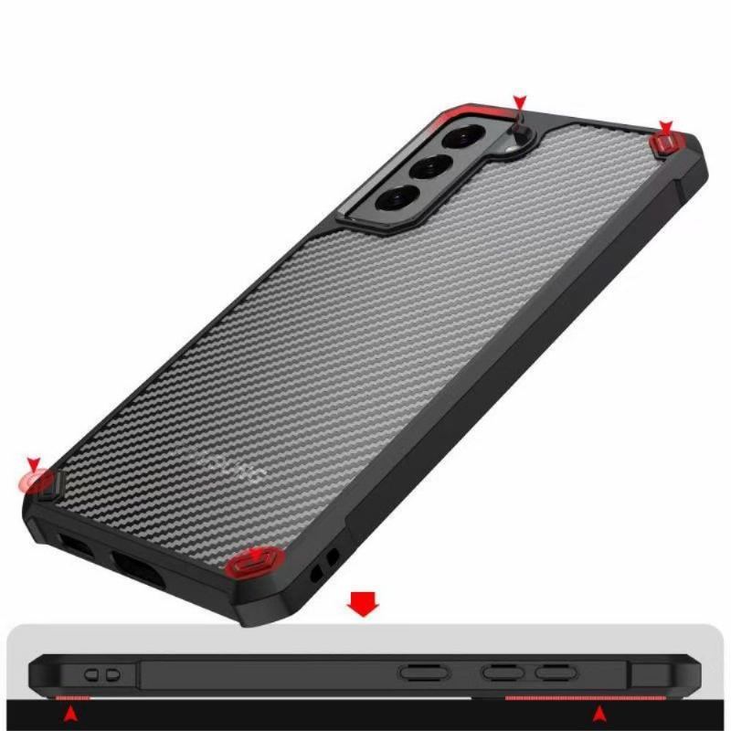 Futerały do Samsung Galaxy S21 5G Przejrzysty Karbon