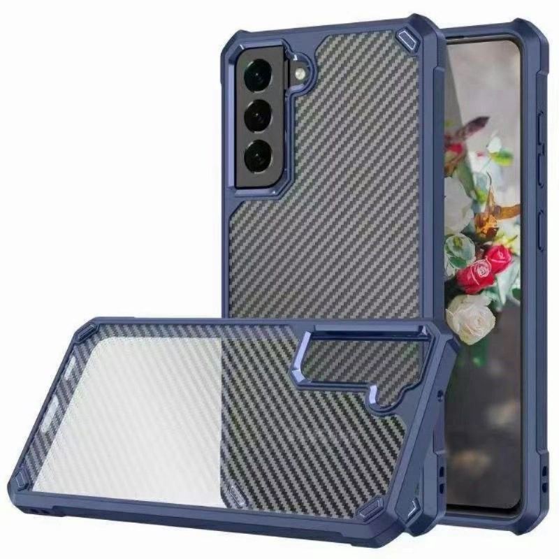 Futerały do Samsung Galaxy S21 5G Przejrzysty Karbon