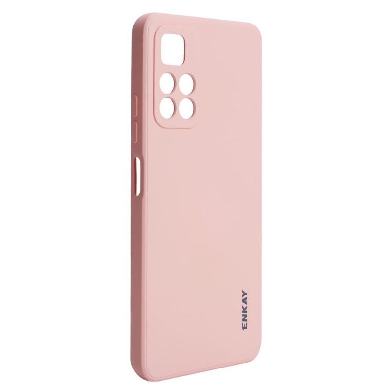 Etui do Poco M4 Pro 5G Anti-fall Enkay Płynny Silikon
