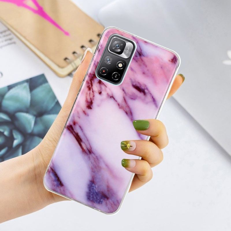 Etui do Poco M4 Pro 5G Marmurowy