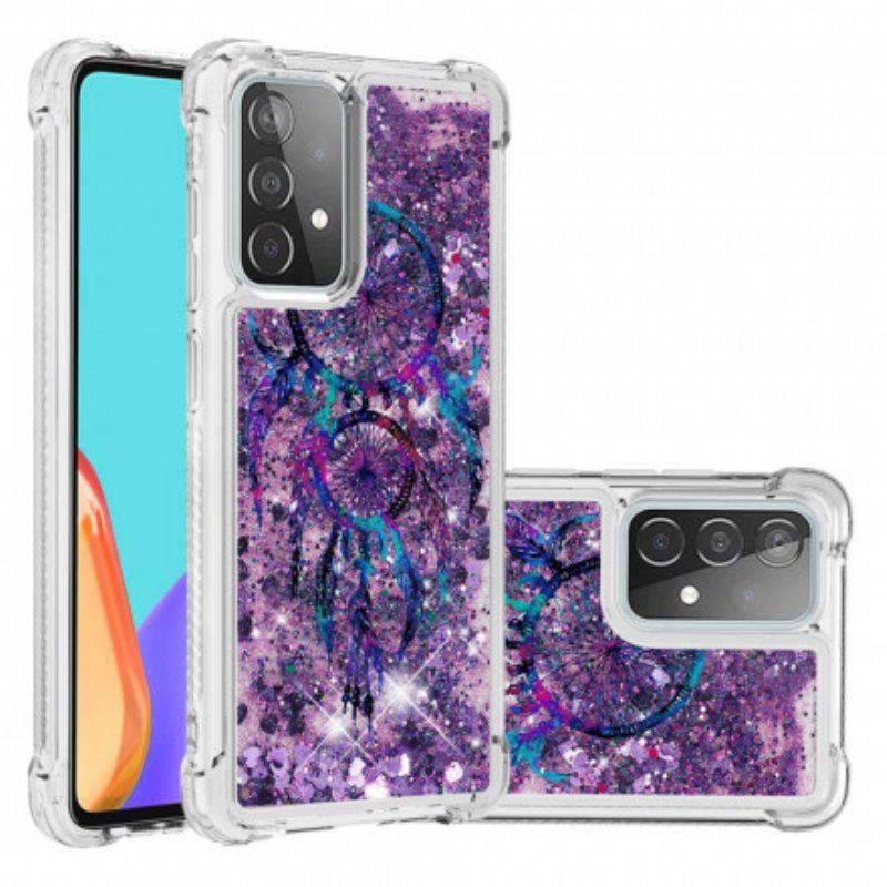 Etui do Samsung Galaxy A52 4G / A52 5G / A52s 5G Brokatowy Łapacz Snów