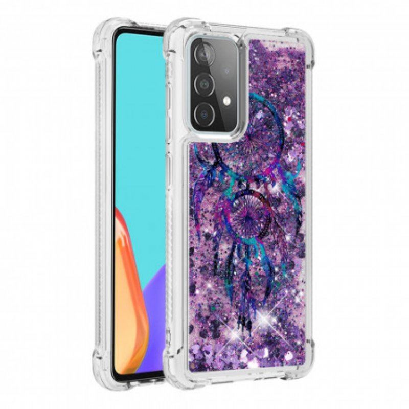 Etui do Samsung Galaxy A52 4G / A52 5G / A52s 5G Brokatowy Łapacz Snów