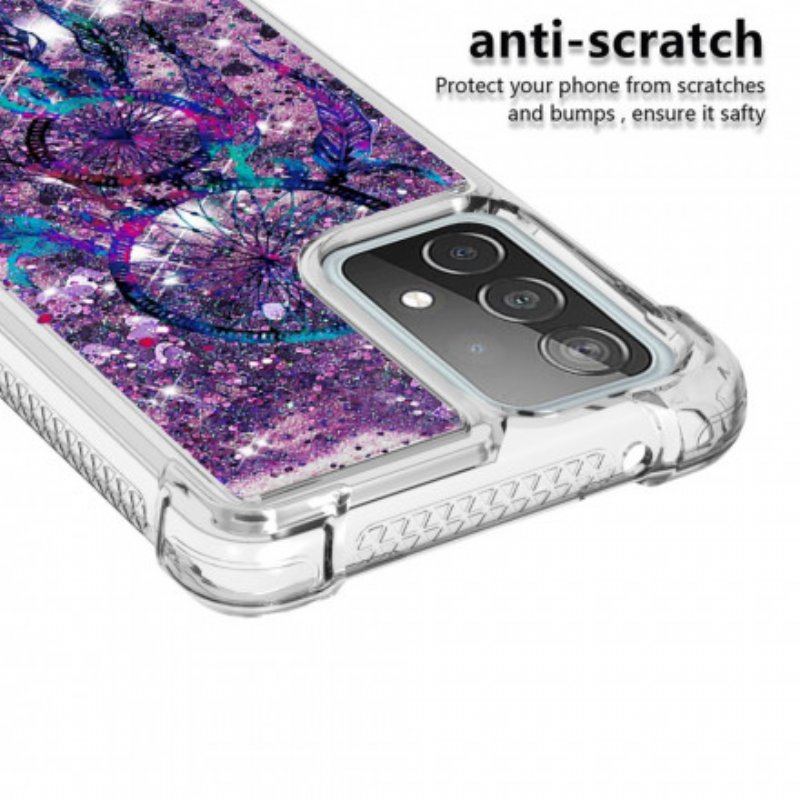 Etui do Samsung Galaxy A52 4G / A52 5G / A52s 5G Brokatowy Łapacz Snów