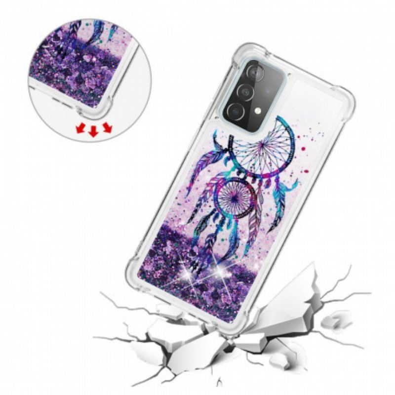 Etui do Samsung Galaxy A52 4G / A52 5G / A52s 5G Brokatowy Łapacz Snów