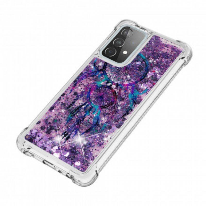 Etui do Samsung Galaxy A52 4G / A52 5G / A52s 5G Brokatowy Łapacz Snów