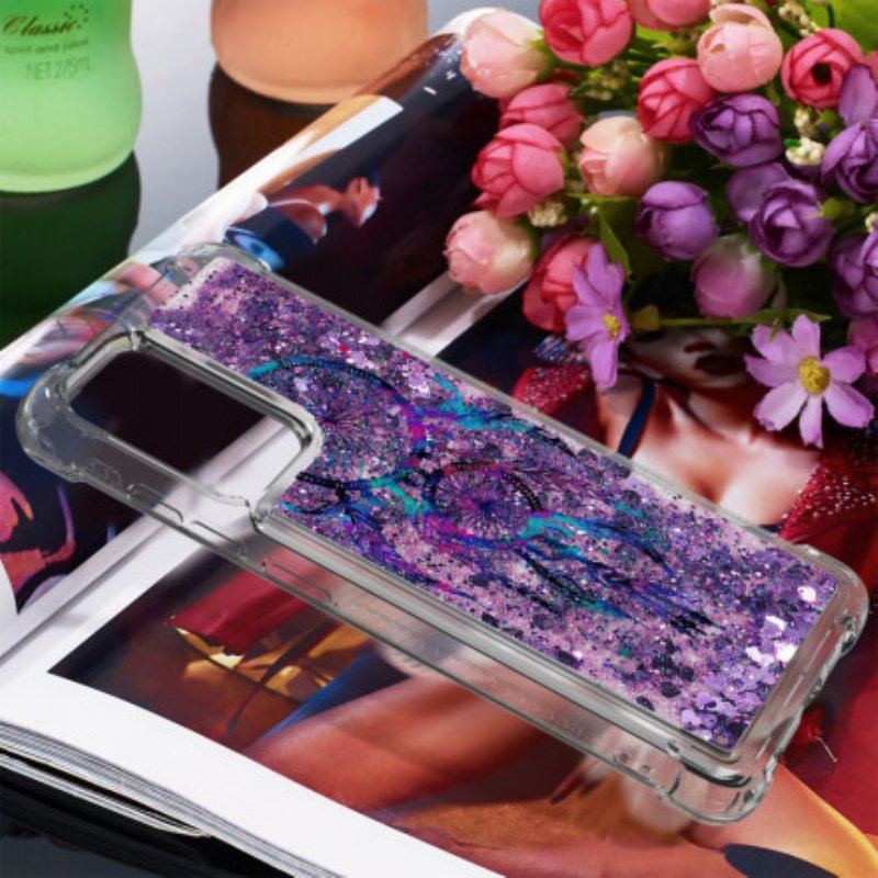 Etui do Samsung Galaxy A52 4G / A52 5G / A52s 5G Brokatowy Łapacz Snów