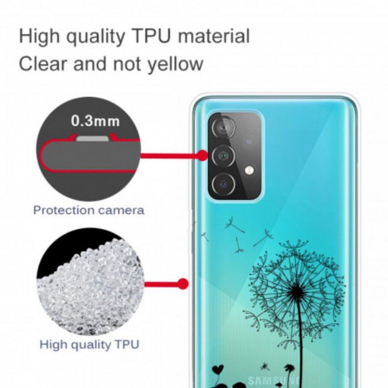 Etui do Samsung Galaxy A52 4G / A52 5G / A52s 5G Mniszek Lekarski