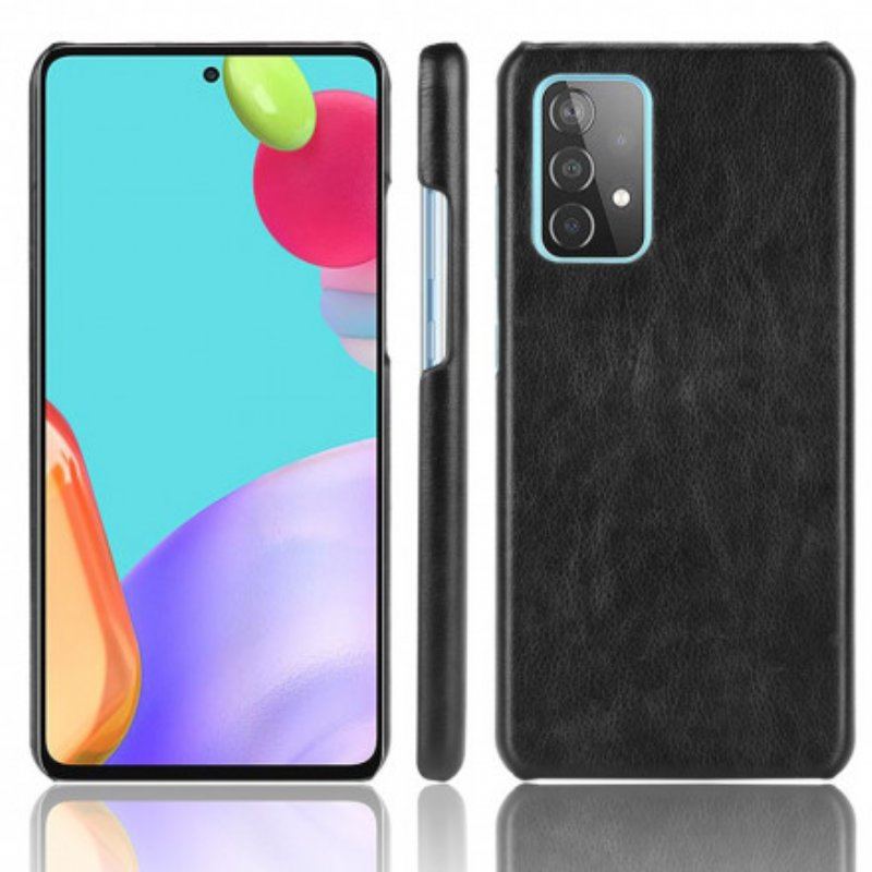 Etui do Samsung Galaxy A52 4G / A52 5G / A52s 5G Skórzany Styl Litchi