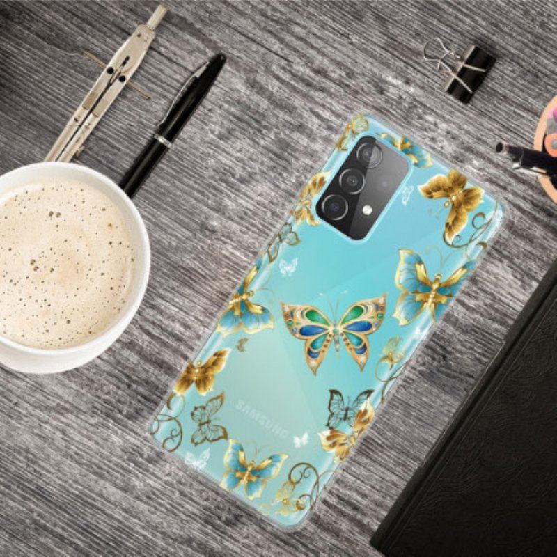 Etui do Samsung Galaxy A52 4G / A52 5G / A52s 5G Zaprojektuj Motyle