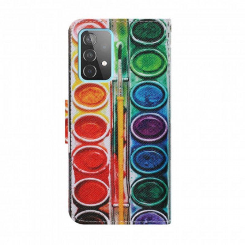 Etui Folio do Samsung Galaxy A52 4G / A52 5G / A52s 5G Farba
