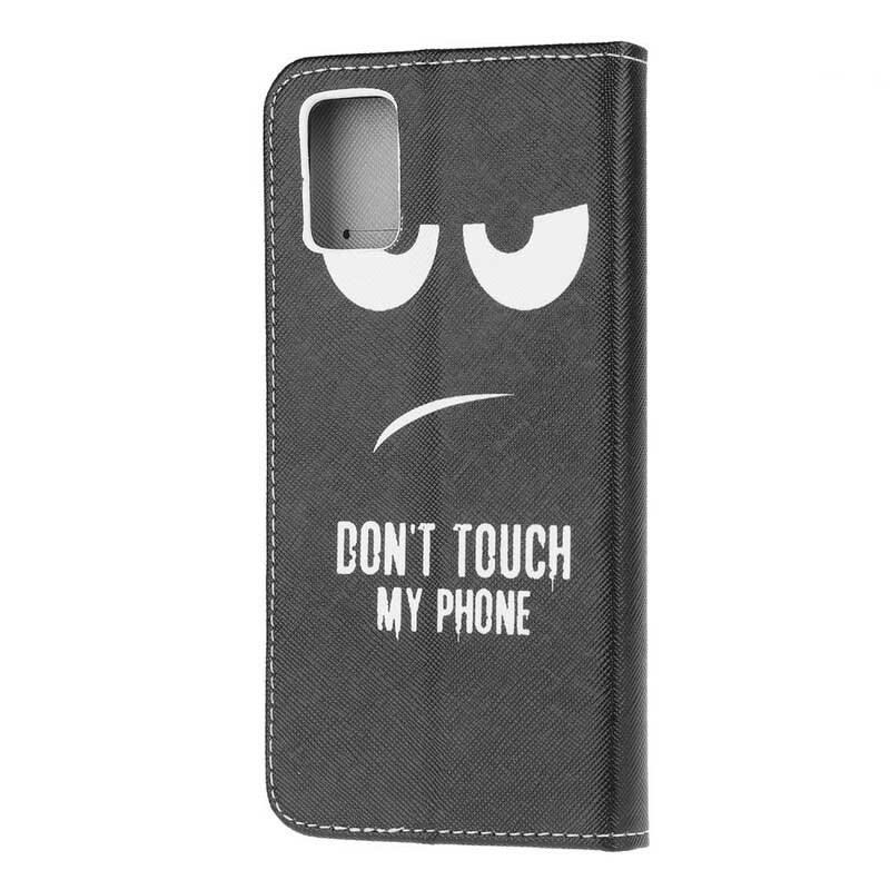 Etui Folio do Samsung Galaxy A52 4G / A52 5G / A52s 5G Nie Dotykaj Mojego Telefonu