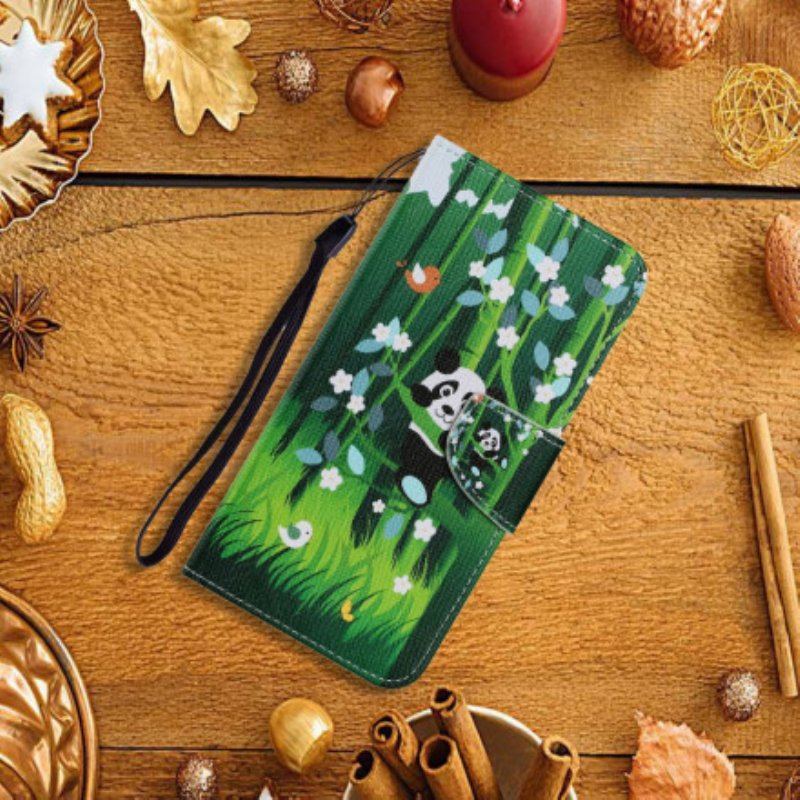 Etui Folio do Samsung Galaxy A52 4G / A52 5G / A52s 5G Spacer Pandy