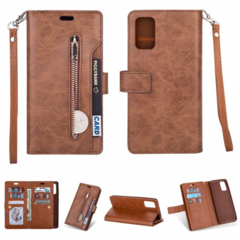 Etui Folio do Samsung Galaxy A52 4G / A52 5G / A52s 5G Torebka Ze Smyczą