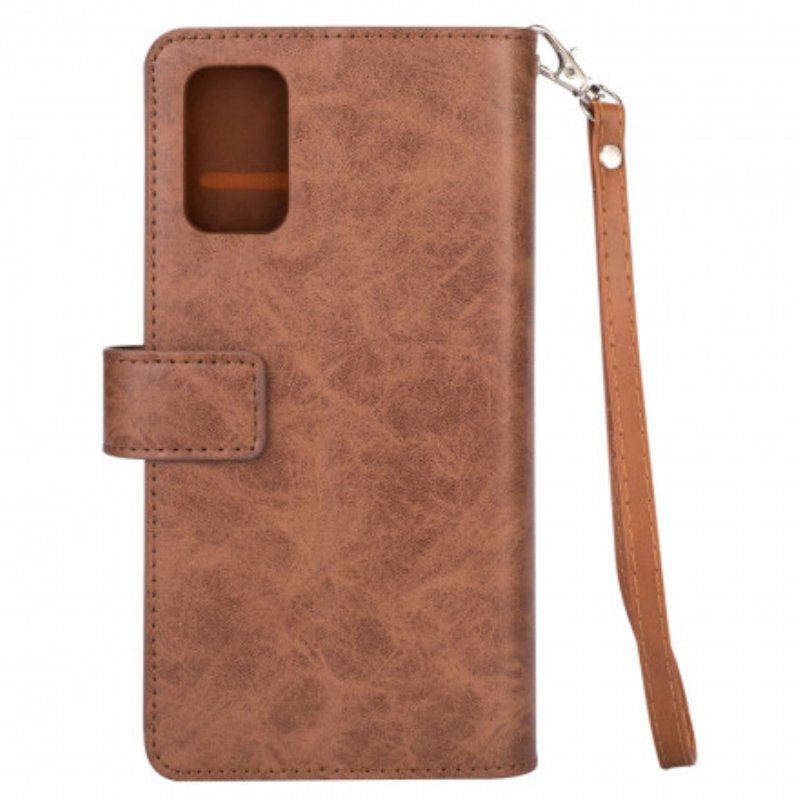 Etui Folio do Samsung Galaxy A52 4G / A52 5G / A52s 5G Torebka Ze Smyczą