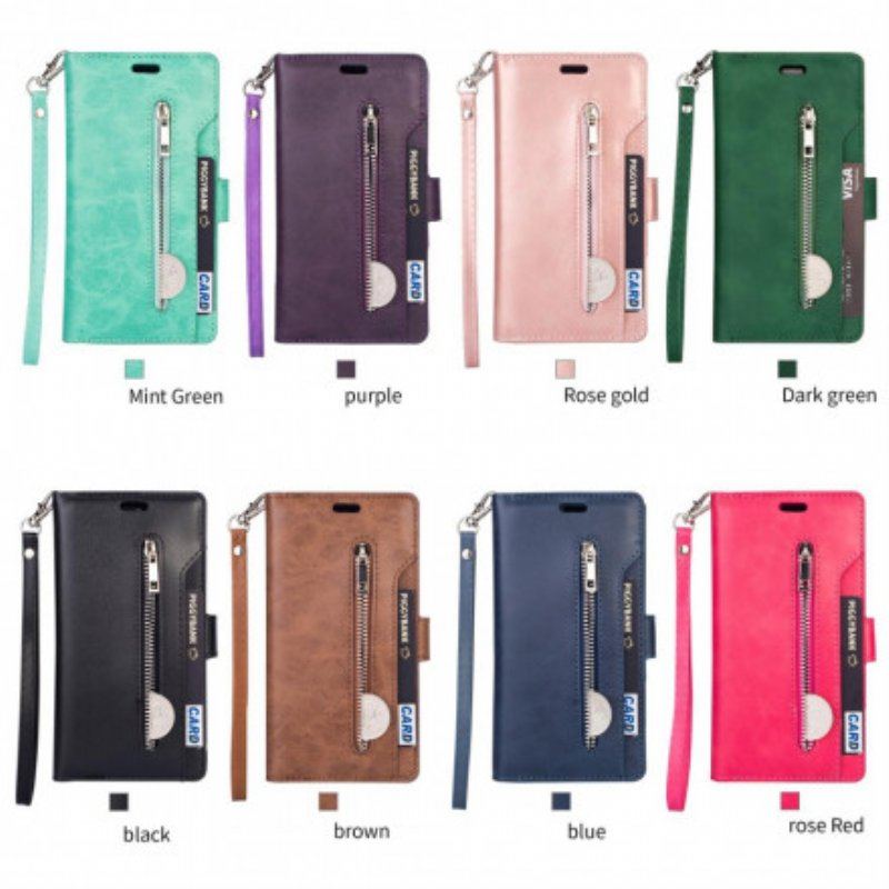 Etui Folio do Samsung Galaxy A52 4G / A52 5G / A52s 5G Torebka Ze Smyczą