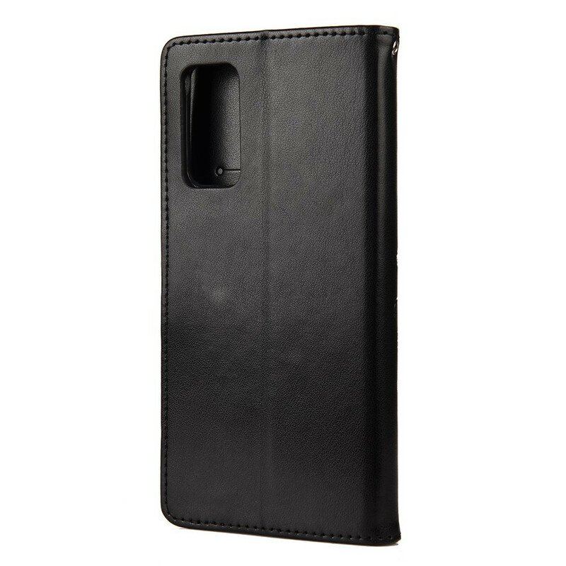 Etui Folio do Samsung Galaxy A52 4G / A52 5G / A52s 5G Zaczarowane Motyle