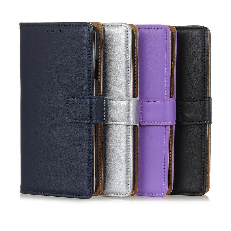 Etui Folio do Samsung Galaxy A52 4G / A52 5G / A52s 5G Zwykła Sztuczna Skóra