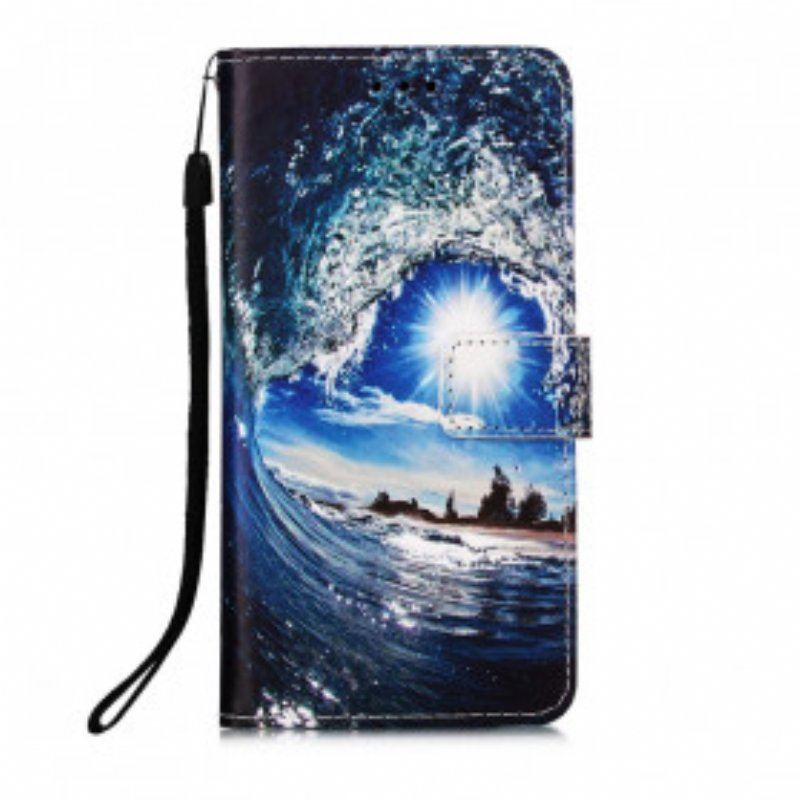 Etui Na Telefon Pokrowce do Samsung Galaxy A52 4G / A52 5G / A52s 5G Kocha Falę