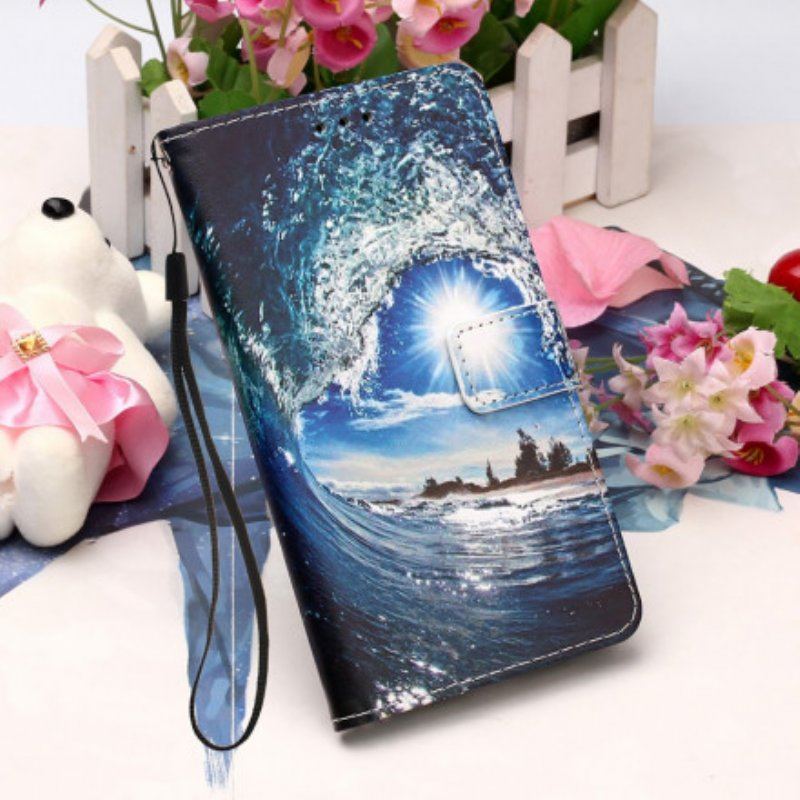 Etui Na Telefon Pokrowce do Samsung Galaxy A52 4G / A52 5G / A52s 5G Kocha Falę