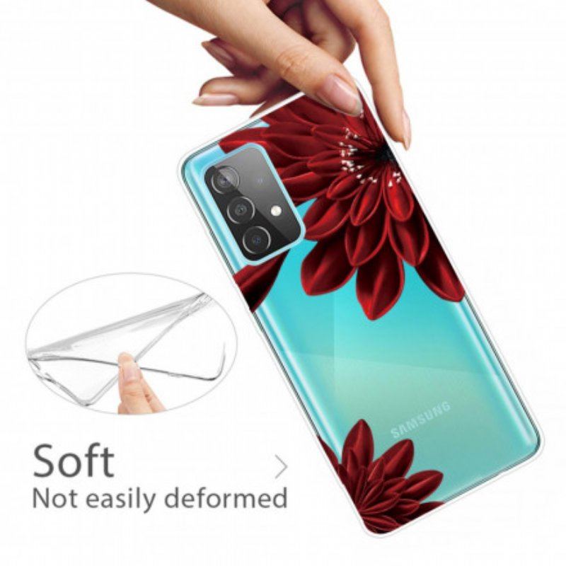 Futerały do Samsung Galaxy A52 4G / A52 5G / A52s 5G Dzikie Kwiaty