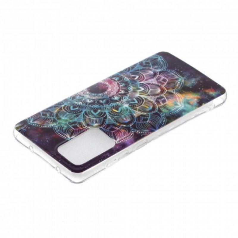 Futerały do Samsung Galaxy A52 4G / A52 5G / A52s 5G Fluorescencyjna Kolorowa Mandala
