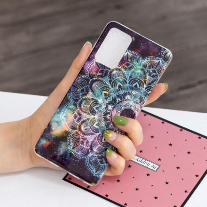 Futerały do Samsung Galaxy A52 4G / A52 5G / A52s 5G Fluorescencyjna Kolorowa Mandala