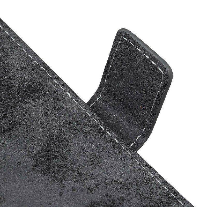 Skórzany Futerał do Samsung Galaxy A52 4G / A52 5G / A52s 5G Sztuczna Skóra W Stylu Vintage