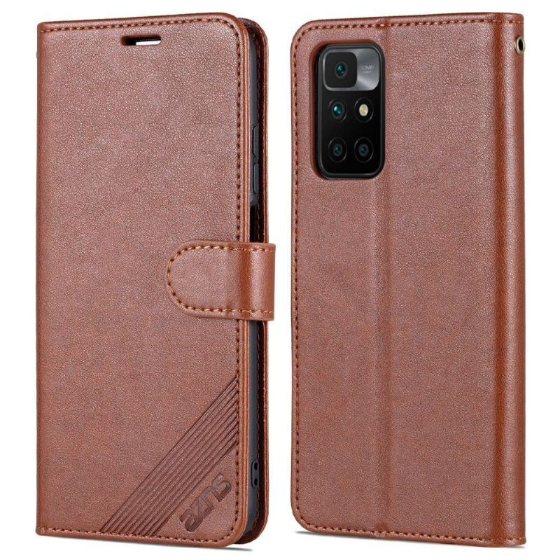 Etui Folio do Xiaomi Redmi 10 Azns Sztuczna Skóra
