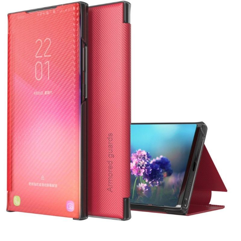 Etui Na Telefon do Xiaomi Redmi 10 Etui Folio Włókno Węglowe
