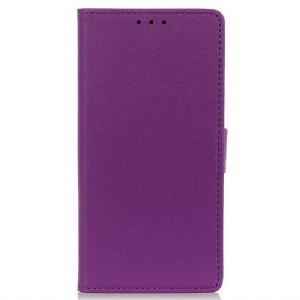 Etui Folio do Honor 50 Lite Prosty Efekt Błyszczącej Skóry