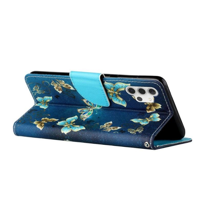 Etui Folio do Samsung Galaxy A32 4G Latające Motyle