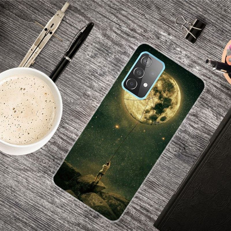 Futerały do Samsung Galaxy A32 4G Księżyc Łapacz