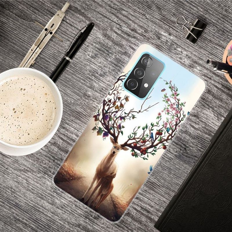 Futerały do Samsung Galaxy A32 4G Obrzeża Silikonowy Jeleń