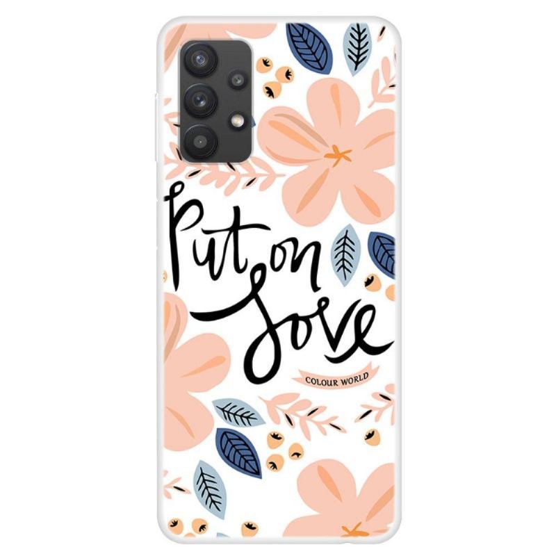 Futerały do Samsung Galaxy A32 4G Obrzeża Włóż Miłość