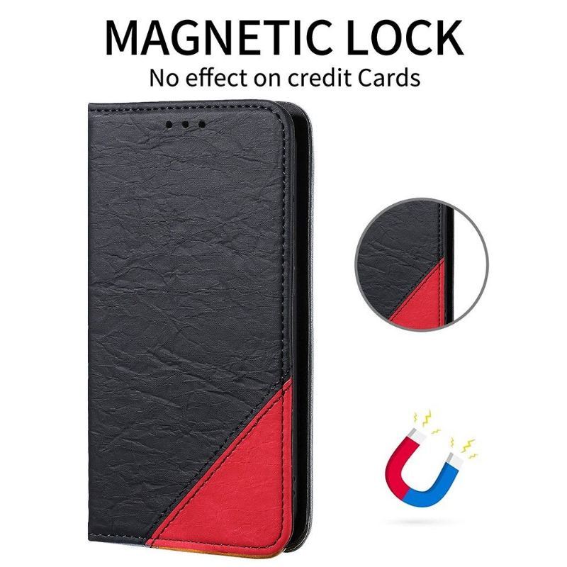 Skórzany Futerał do Samsung Galaxy A32 4G Anti-fall Etui Folio Ze Sztucznej Skóry W Stylu Retro