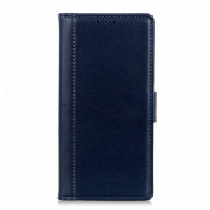 Etui Folio do Moto G50 Stylizacja Skóry