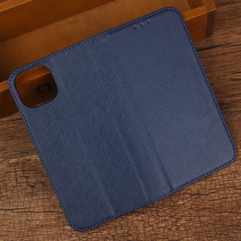 Etui Na Telefon do iPhone 14 Etui Folio Teksturowane