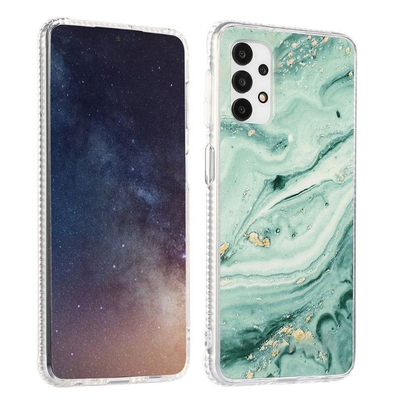 Etui do Samsung Galaxy A32 5G Błyszczący Marmur