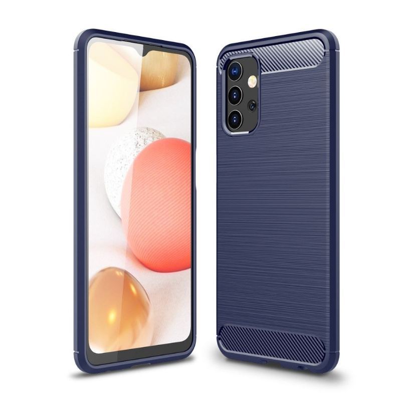 Etui do Samsung Galaxy A32 5G Elastyczny Efekt Szczotkowany