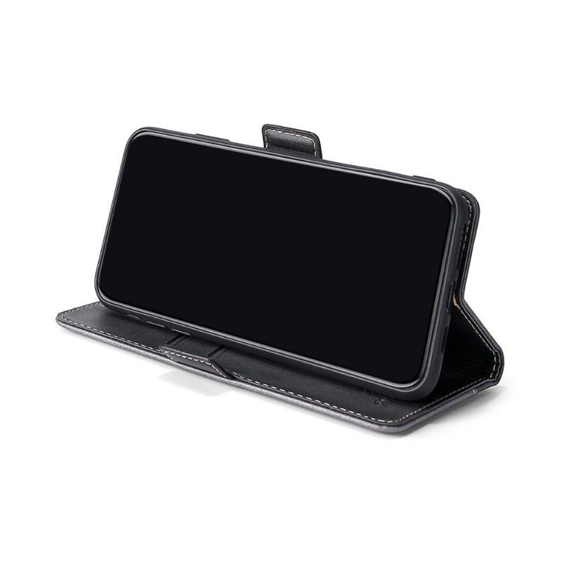 Etui Folio do Samsung Galaxy A32 5G Keyunfei Dwukolorowa Sztuczna Skóra