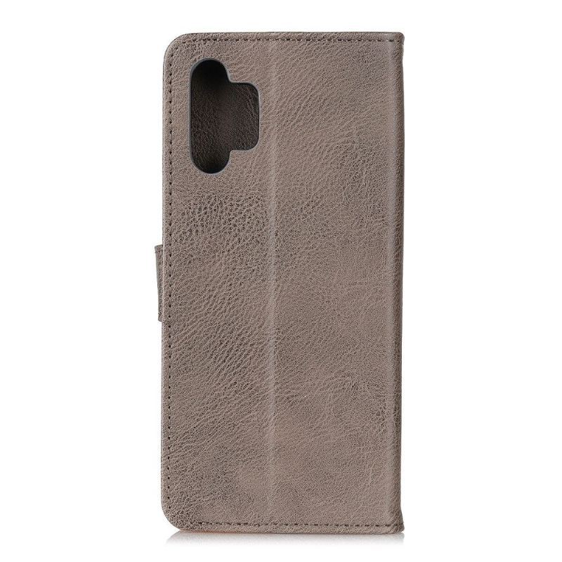 Etui Folio do Samsung Galaxy A32 5G Khazneh Etui Na Karty Z Efektem Skóry