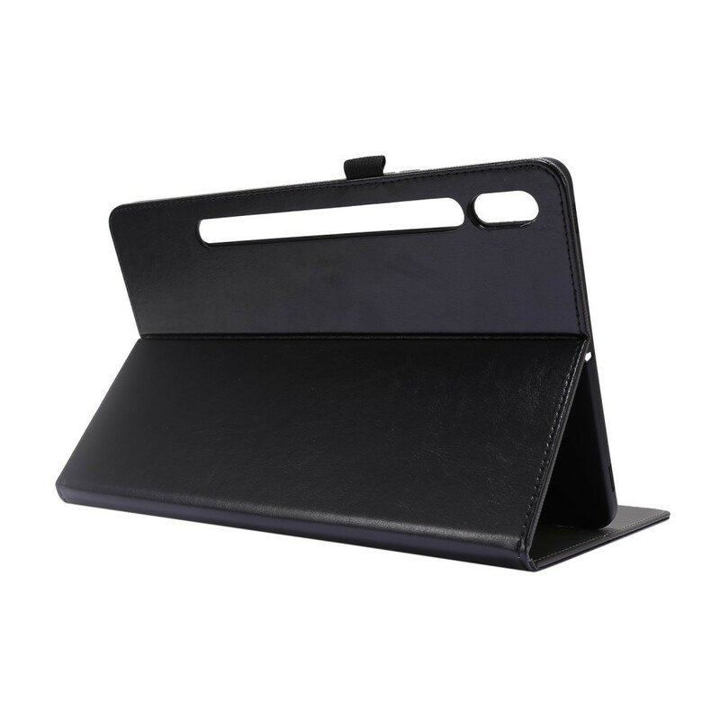 Etui do Samsung Galaxy Tab S8 / Tab S7 Klasyczna Sztuczna Skóra