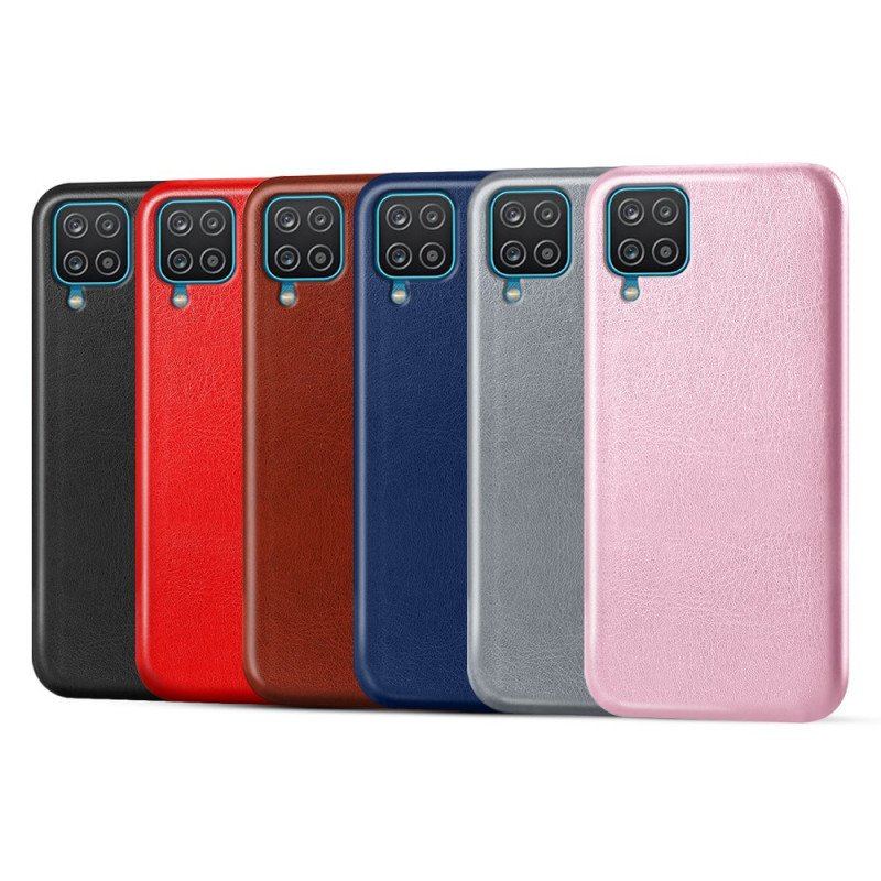 Etui do Samsung Galaxy M12 / A12 Efekt Skóry Ksq