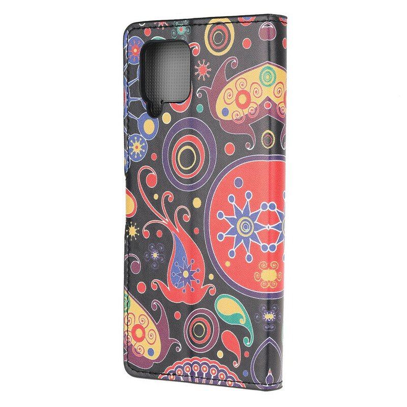 Etui Folio do Samsung Galaxy M12 / A12 Projekt Galaktyki