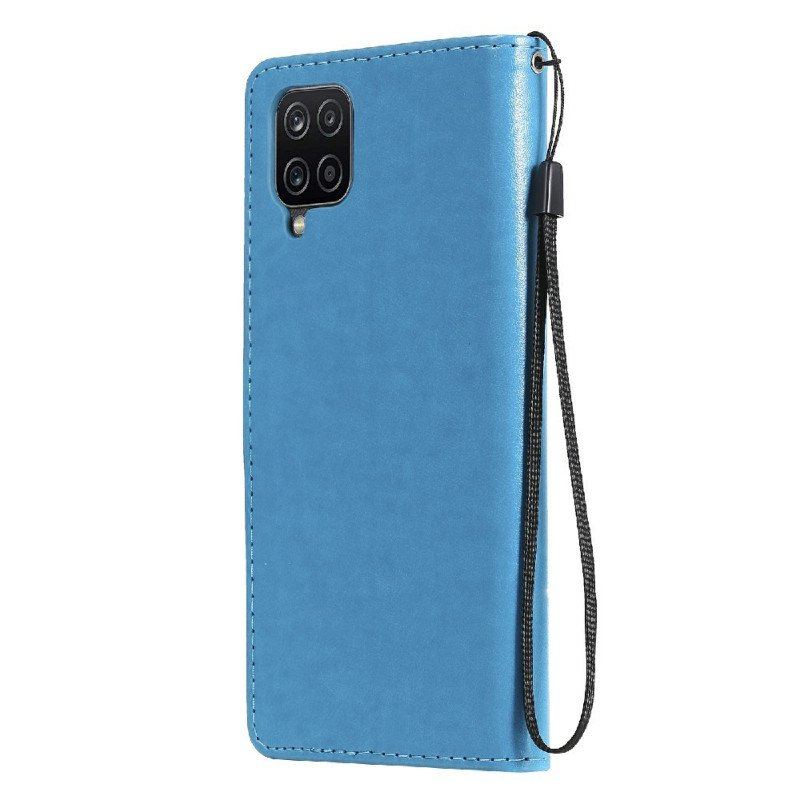 Obudowa Etui Na Telefon do Samsung Galaxy M12 / A12 z Łańcuch Kot I Pszczoła Z Smyczą
