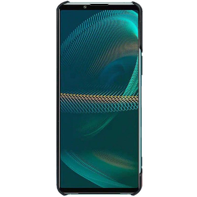 Etui do Sony Xperia 5 III Anti-fall Imak Dwukolorowa Sztuczna Skóra