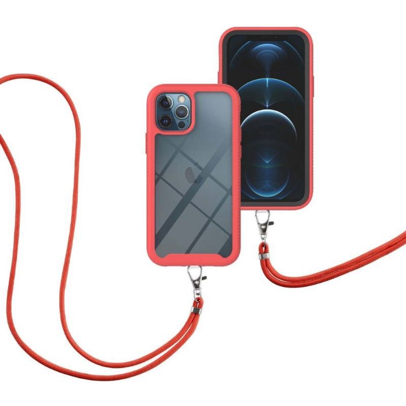 Etui do iPhone 12 / 12 Pro ze Sznurkiem Seria Miejska