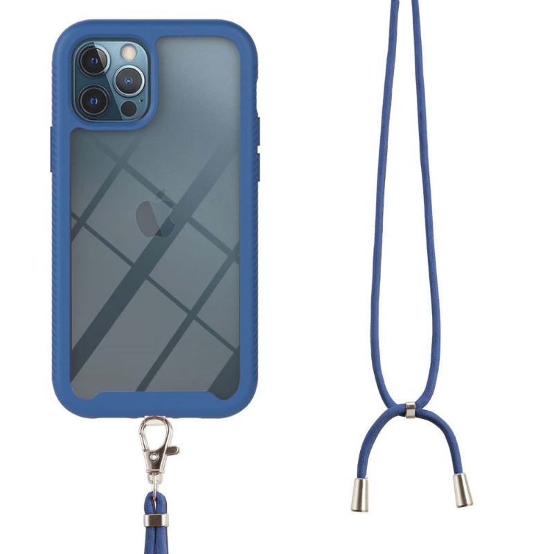 Etui do iPhone 12 / 12 Pro ze Sznurkiem Seria Miejska